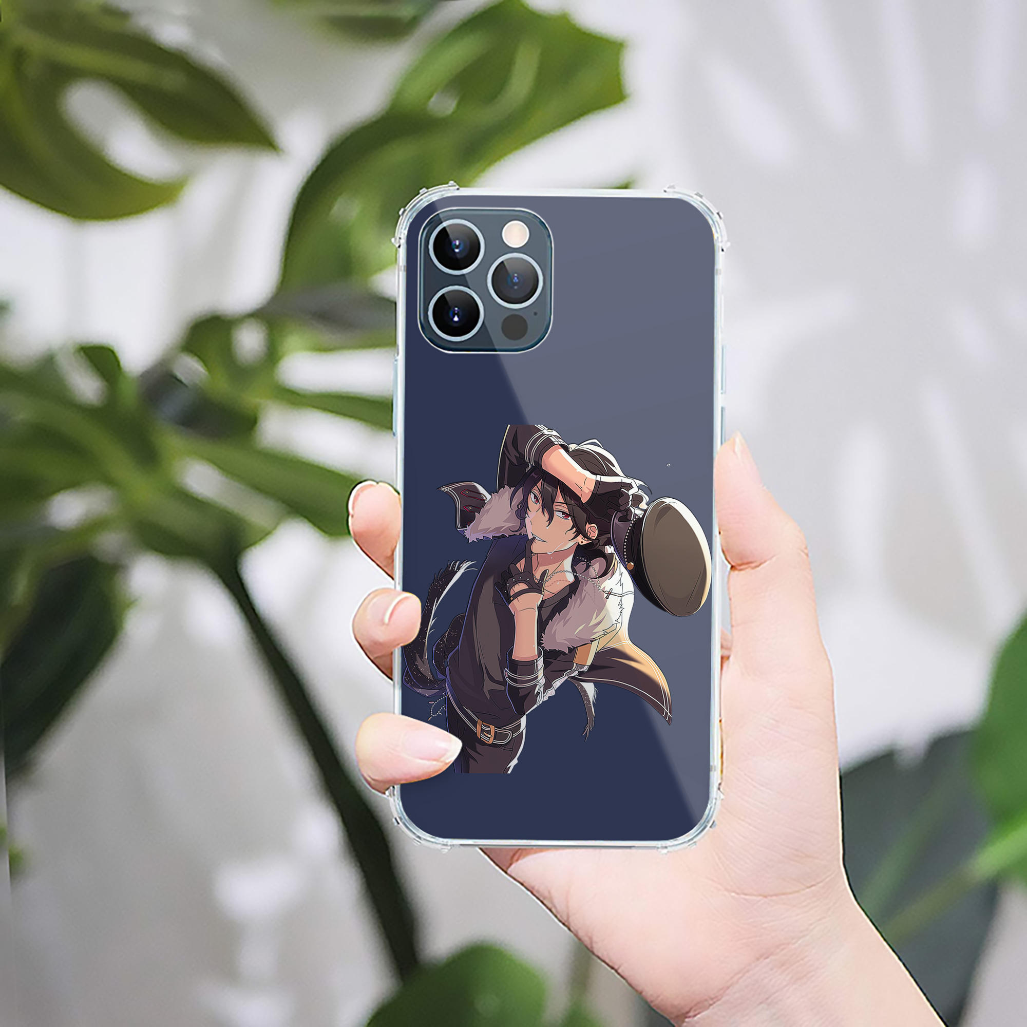 （画像用） あんさんぶるスターズ! Ensemble Stars 【iPhone 12シリーズ対応】透明スマホケース（クリアソフトケース）